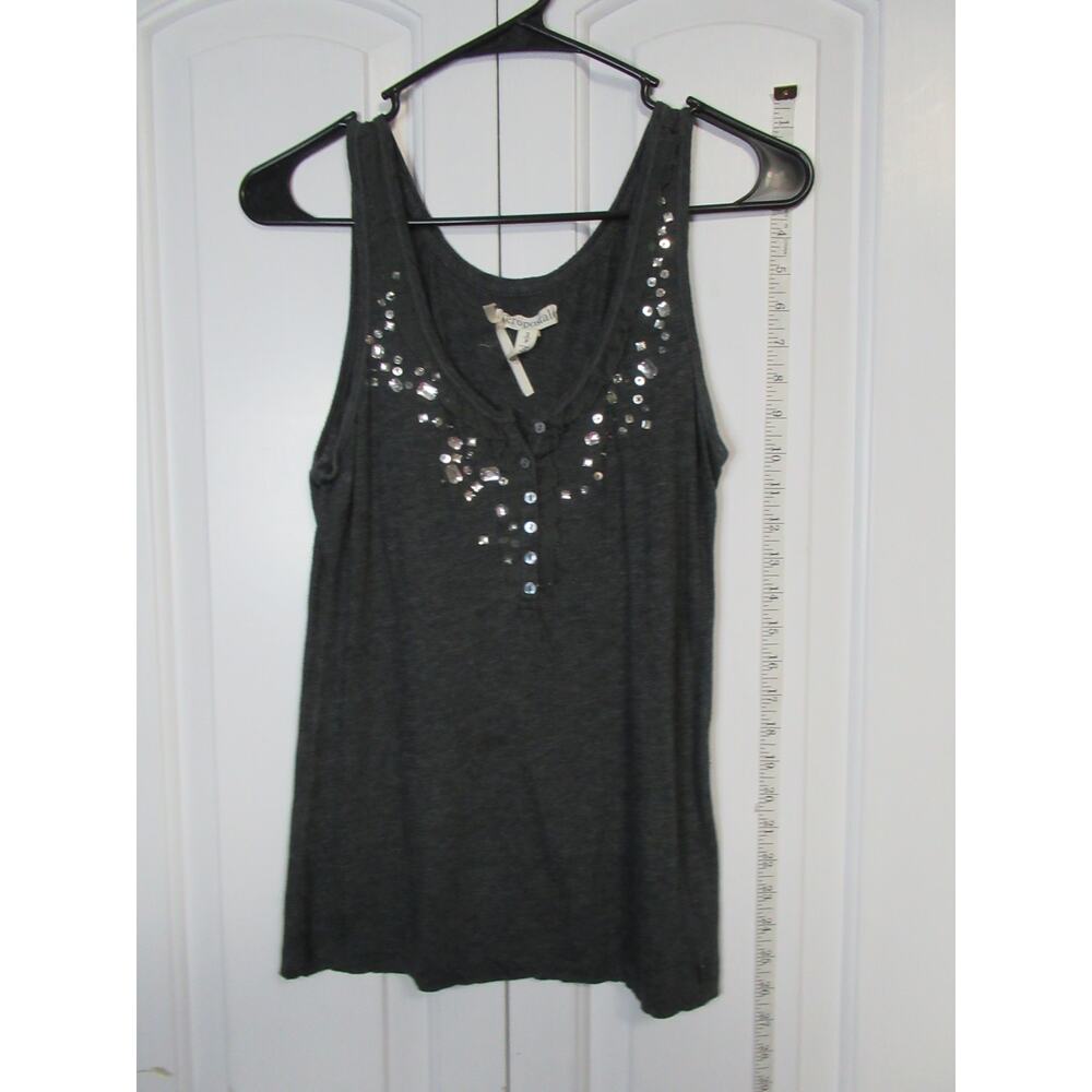 Aeropostale gray sleeveless tank top